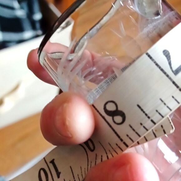 Princess house Etched Crystal Small Milk Pitcher - Picture 9 of 9